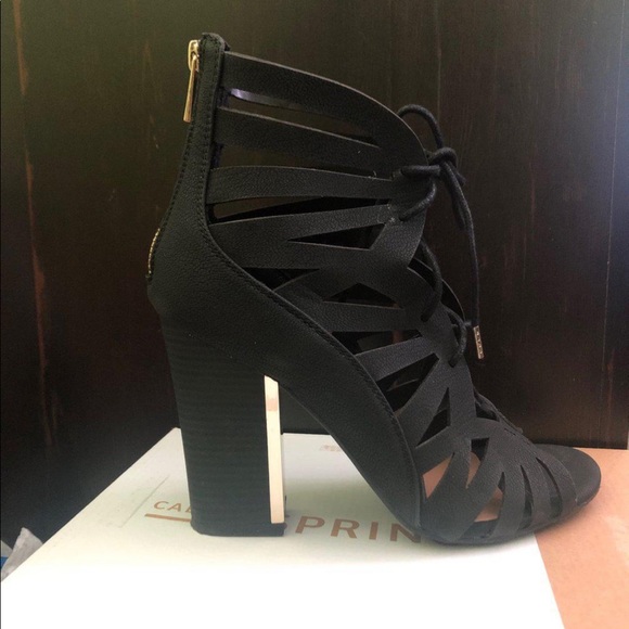 Black block heels - Picture 1 of 4